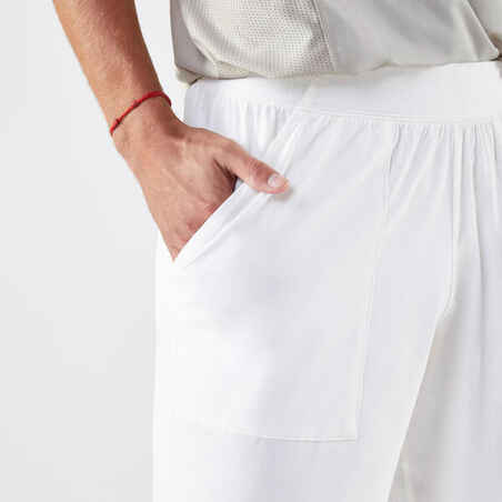 Men's Breathable Tennis Shorts Dry - White