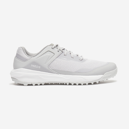 Chaussures golf respirantes homme, WW500 gris perle