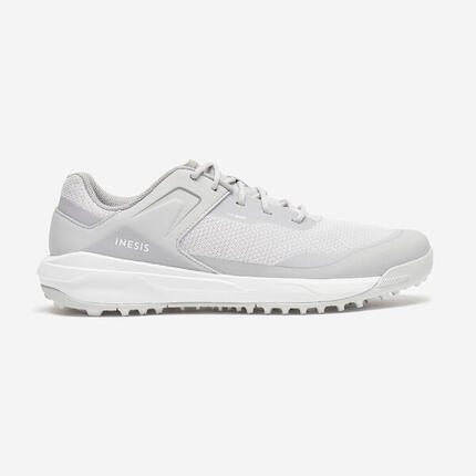 Atmungsaktive Golfschuhe Herren WW500 Perlgrau