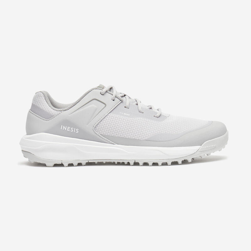 Herren Golfschuhe atmungsaktiv - WW500 hellgrau 