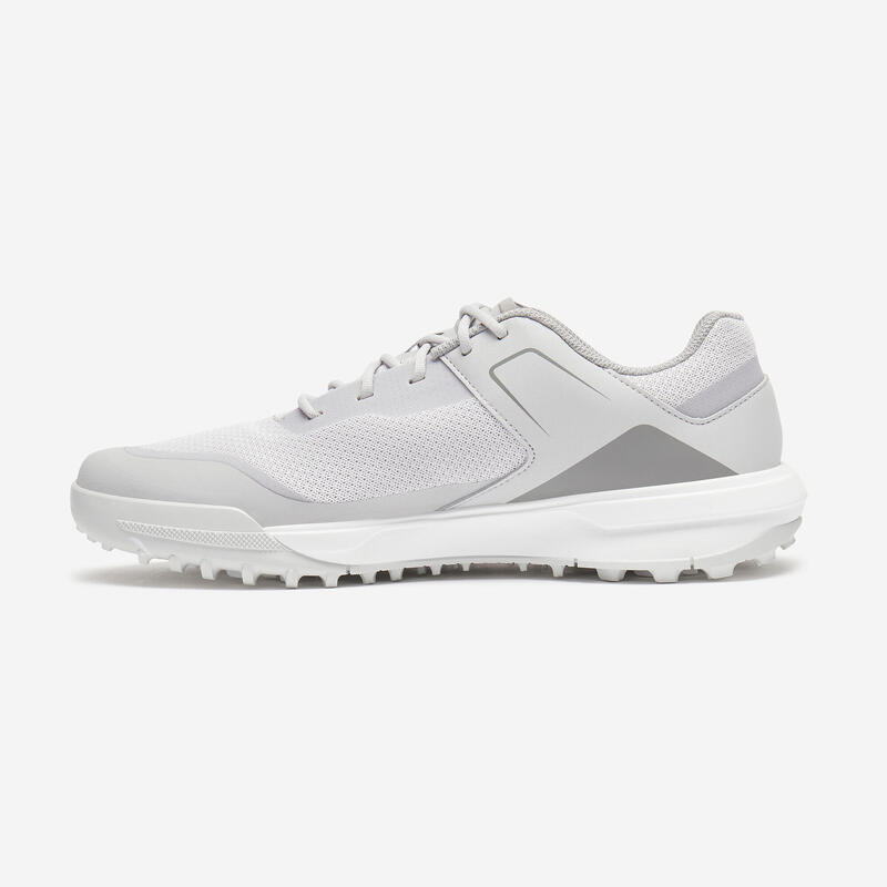 Chaussures golf respirantes homme, WW500 gris perle