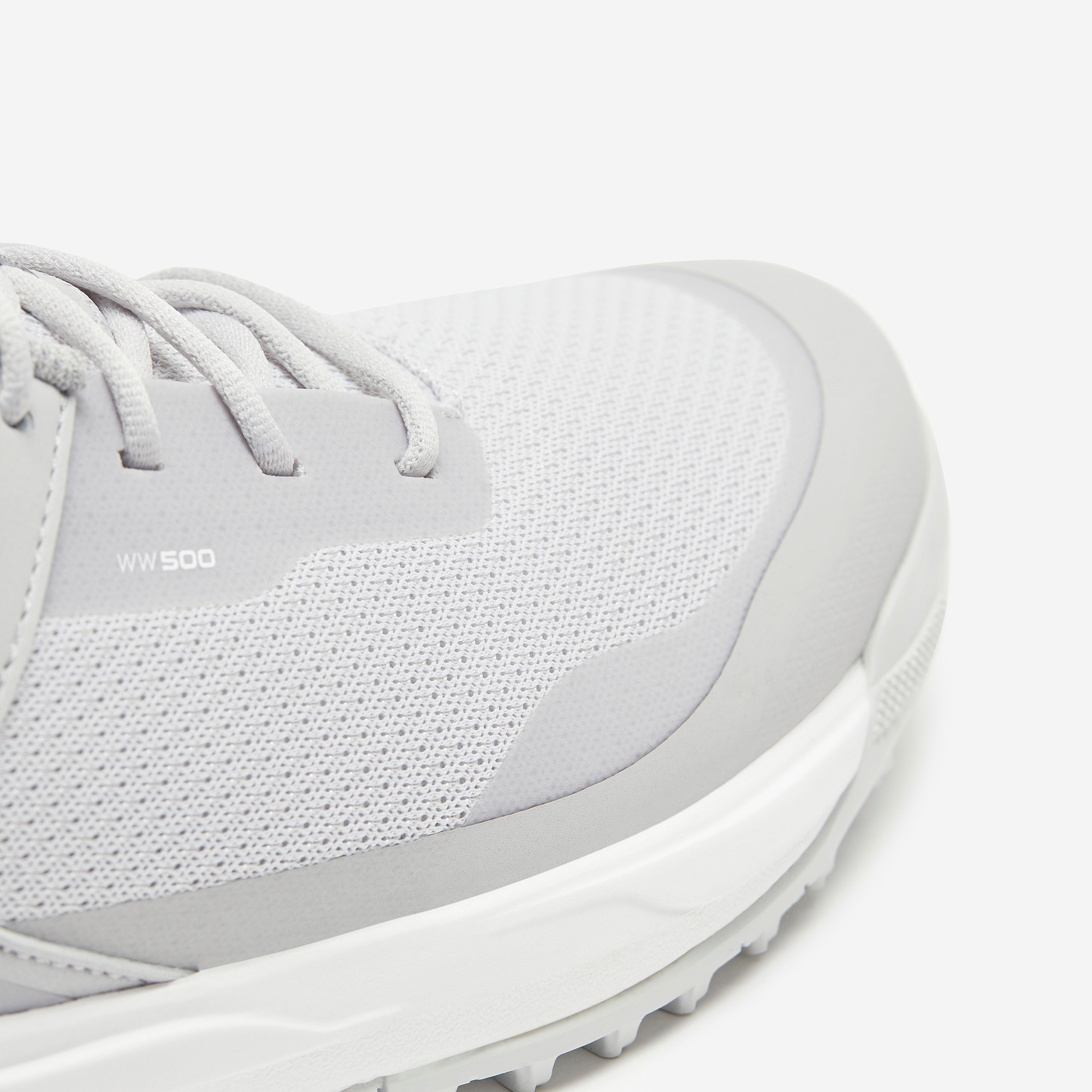 Chaussure golf respirantes Homme WW 500 gris perle pour les clubs et collectivites Decathlon Pro