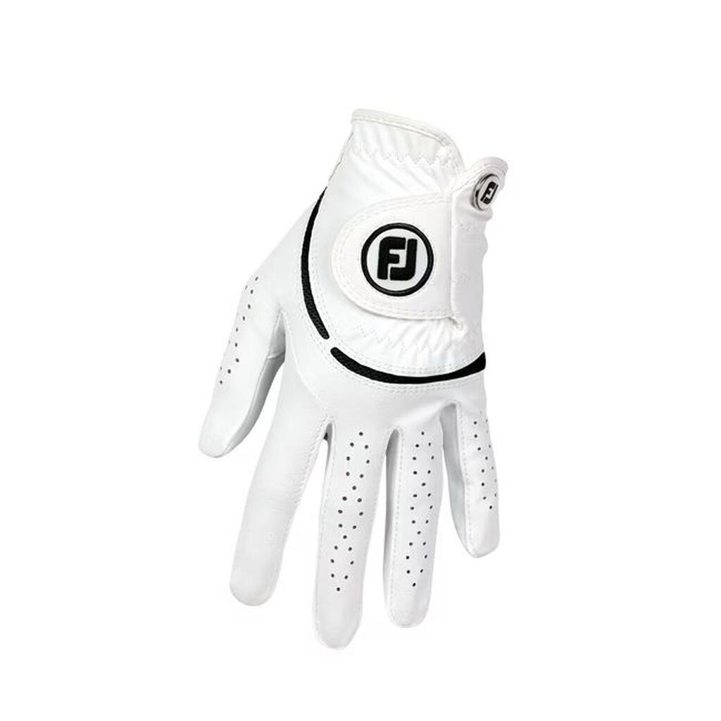 Women's golf RH Footjoy glove - WeatherSof white