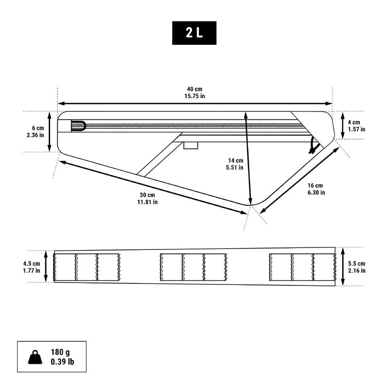 Torba rowerowa Riverside na ramę Half-Frame 2 l