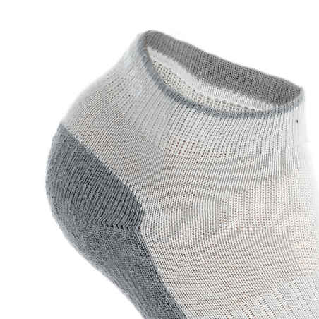 Kids' hiking socks NH100 2-Pack - Grey 