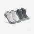Kids' hiking socks NH100 2-Pack - Grey 