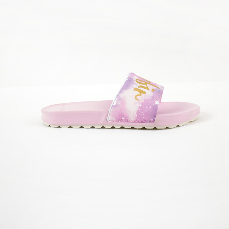 女童款衝浪拖鞋 550－粉紅色／紫色