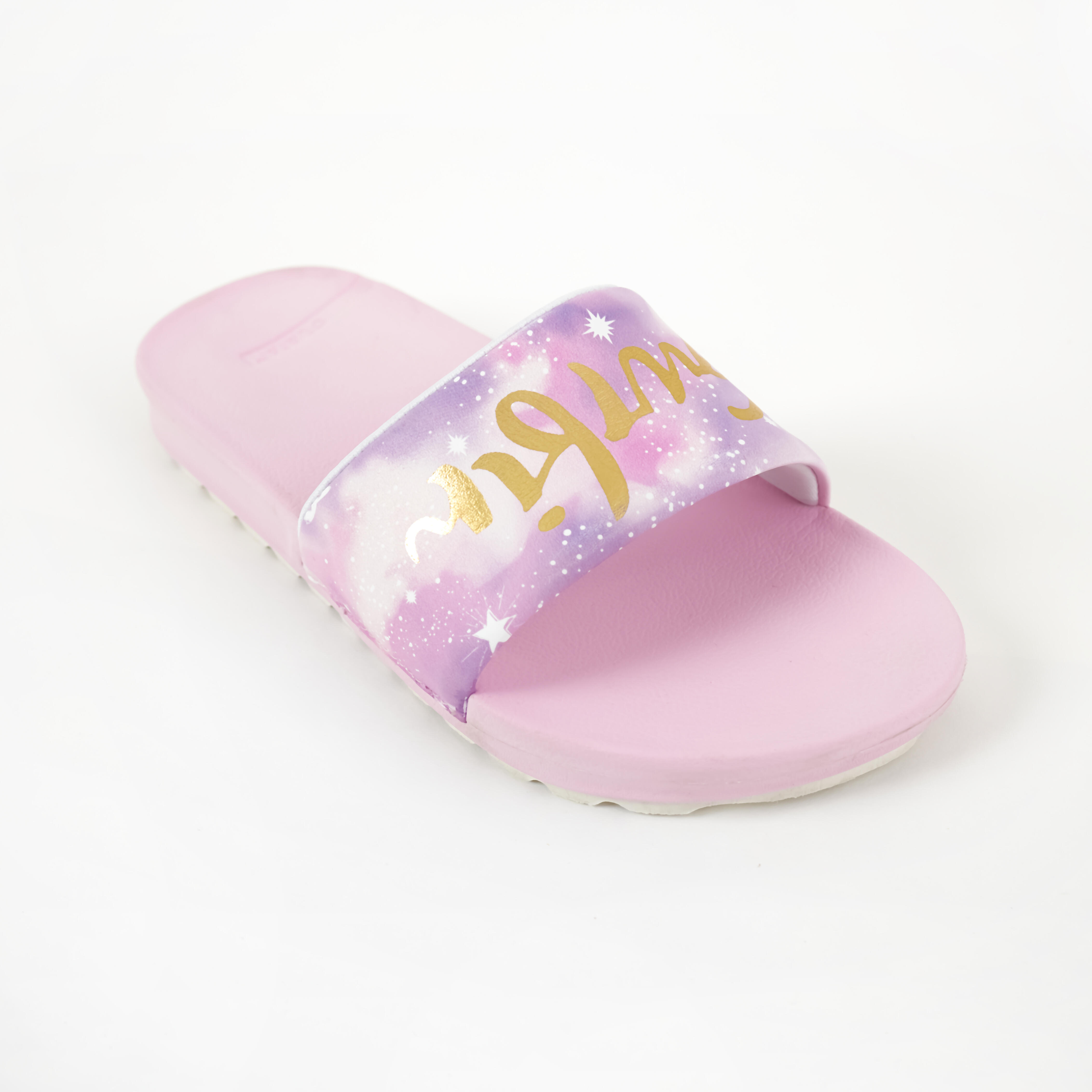Girls' Surfing Slaps 550 - pink purple