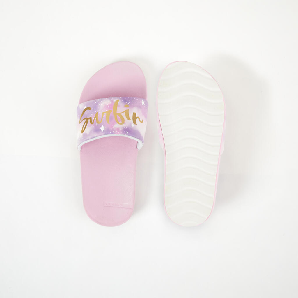 Surfing Girl Slaps 550 pink purple