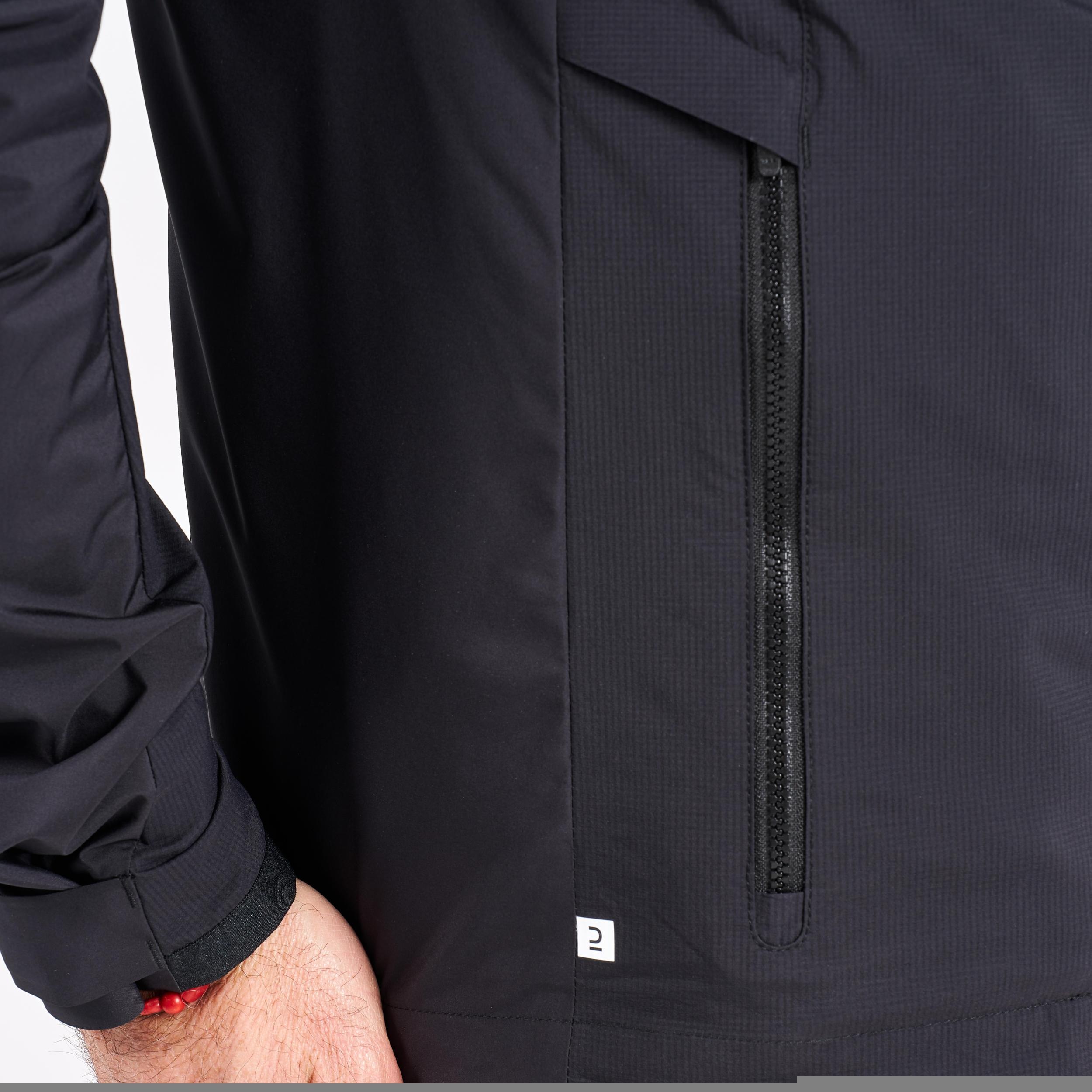 Chaqueta Vela Offshore Pro Series Hombre Gris Carbono Lana Merina Forro 14/49