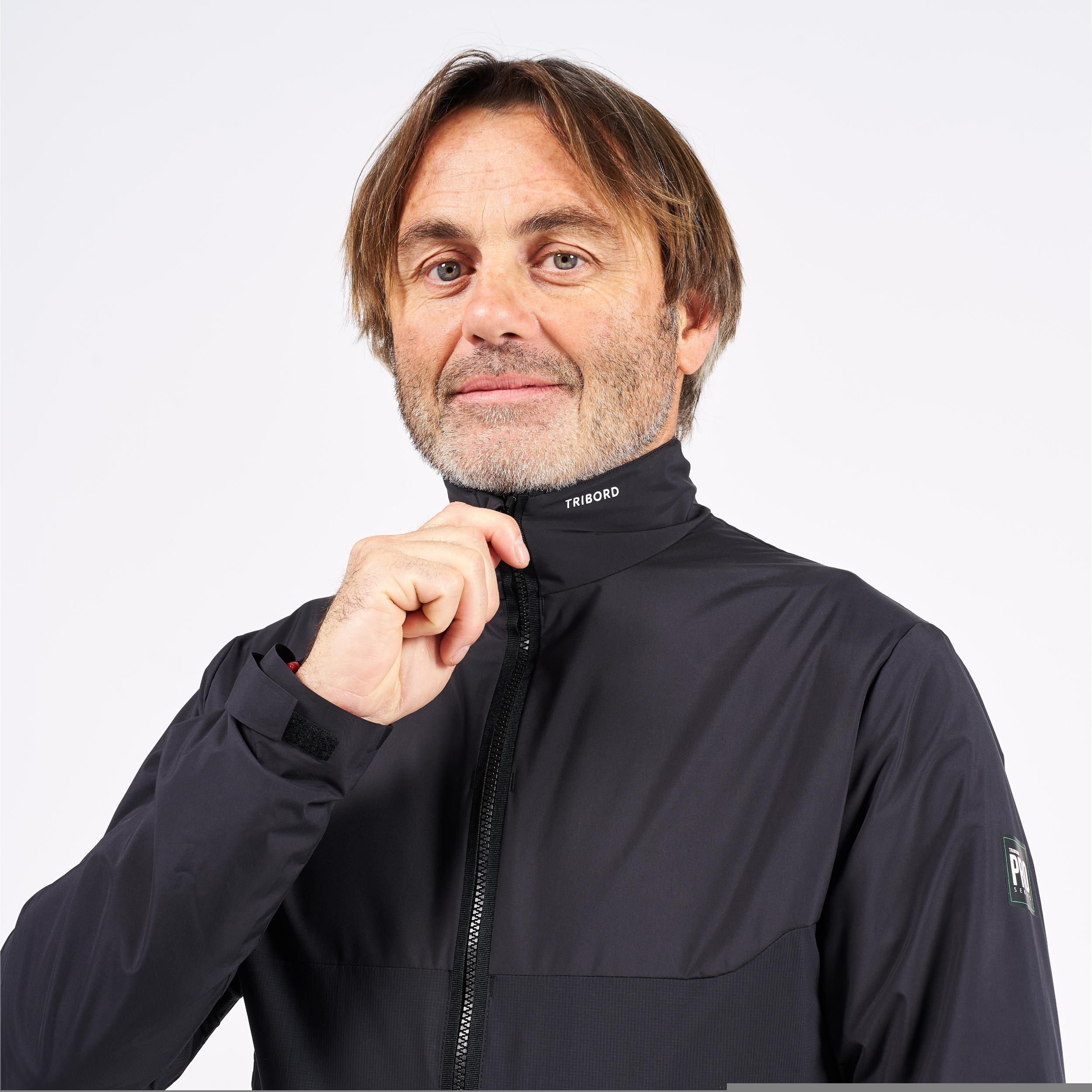 Segeljacke Herren Innenfutter Merinowolle Offshore Pro Series dunkelgrau 7/10