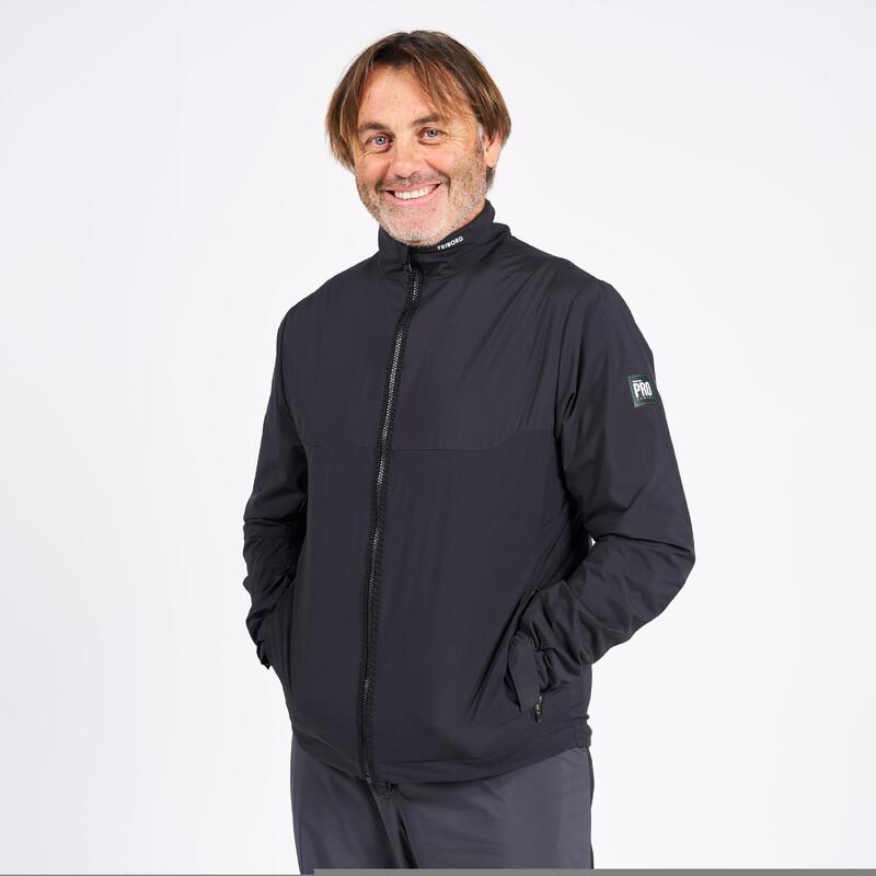 Midlayer voor zeilen heren Offshore Pro Series carbongrijs