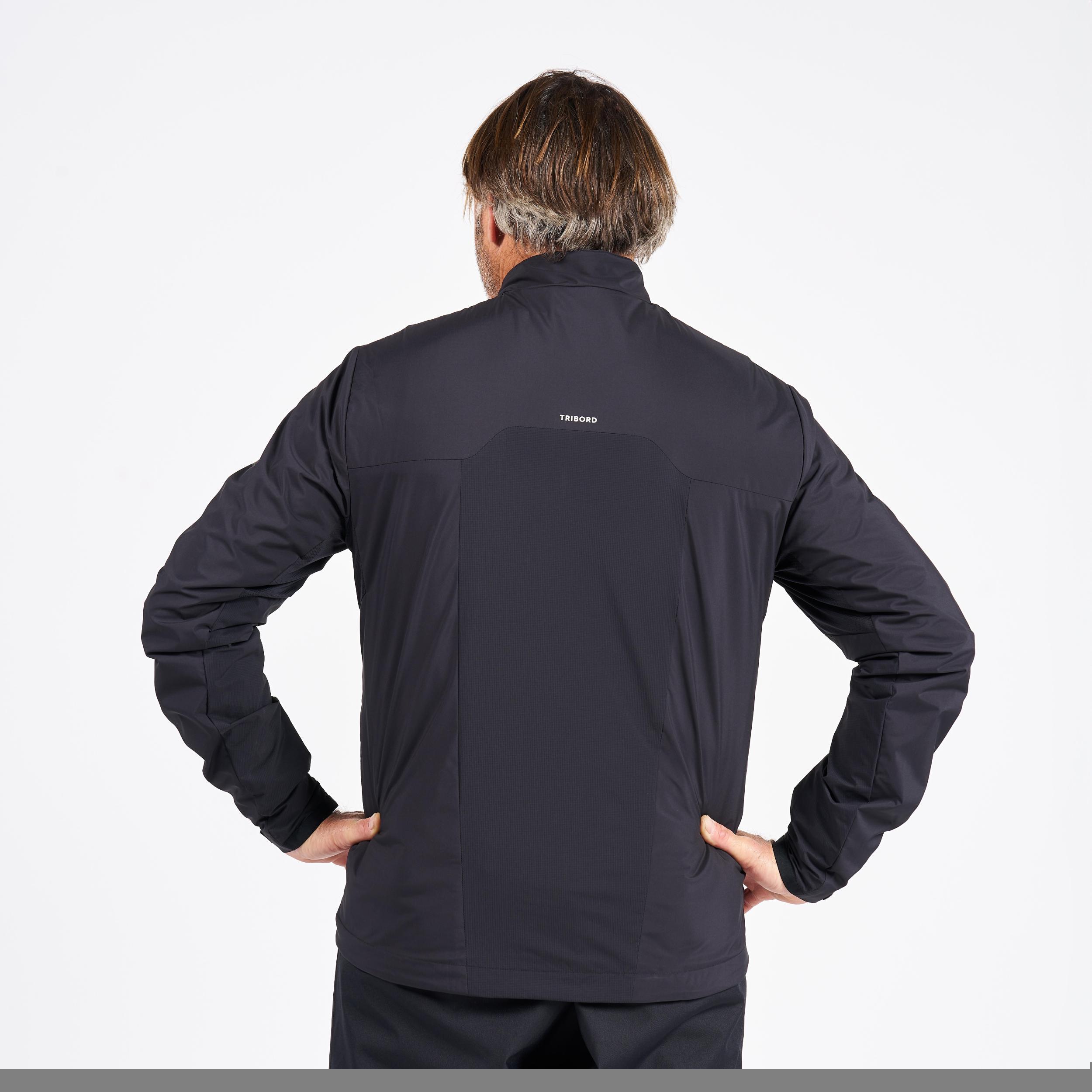 Segeljacke Herren Innenfutter Merinowolle Offshore Pro Series dunkelgrau 5/10