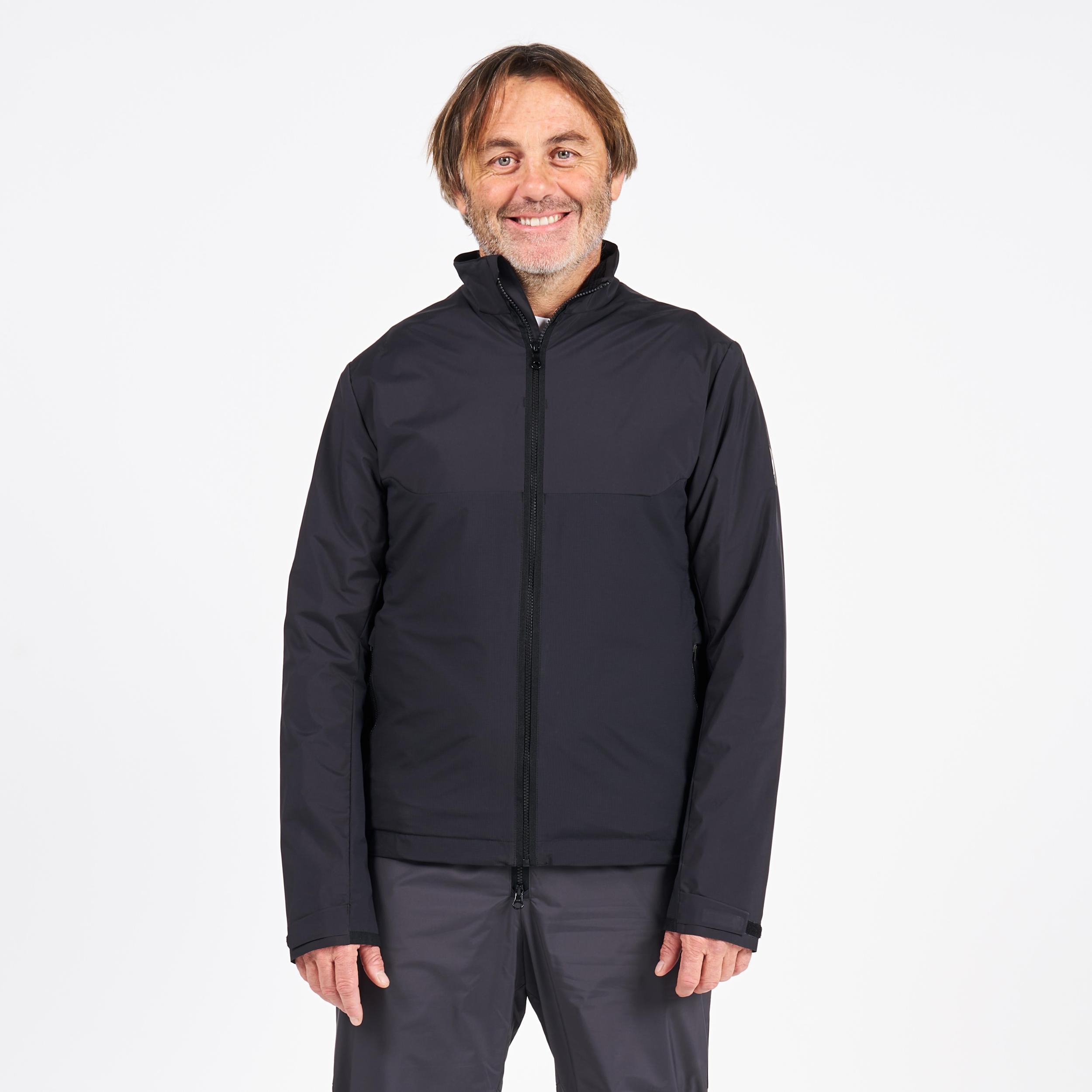 Chaqueta Vela Offshore Pro Series Hombre Gris Carbono Lana Merina Forro 7/49