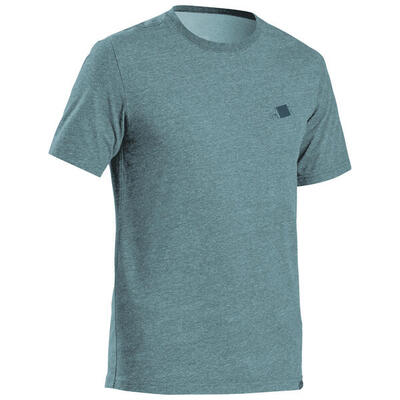 T-shirt montagna uomo NH100 bianca