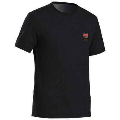 T-shirt montagna uomo NH100 bianca