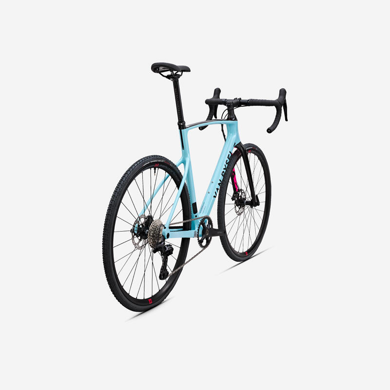 BICICLETĂ CICLOCROS RCX 2 SHIMANO GRX 12S ALBASTRU DESCHIS
