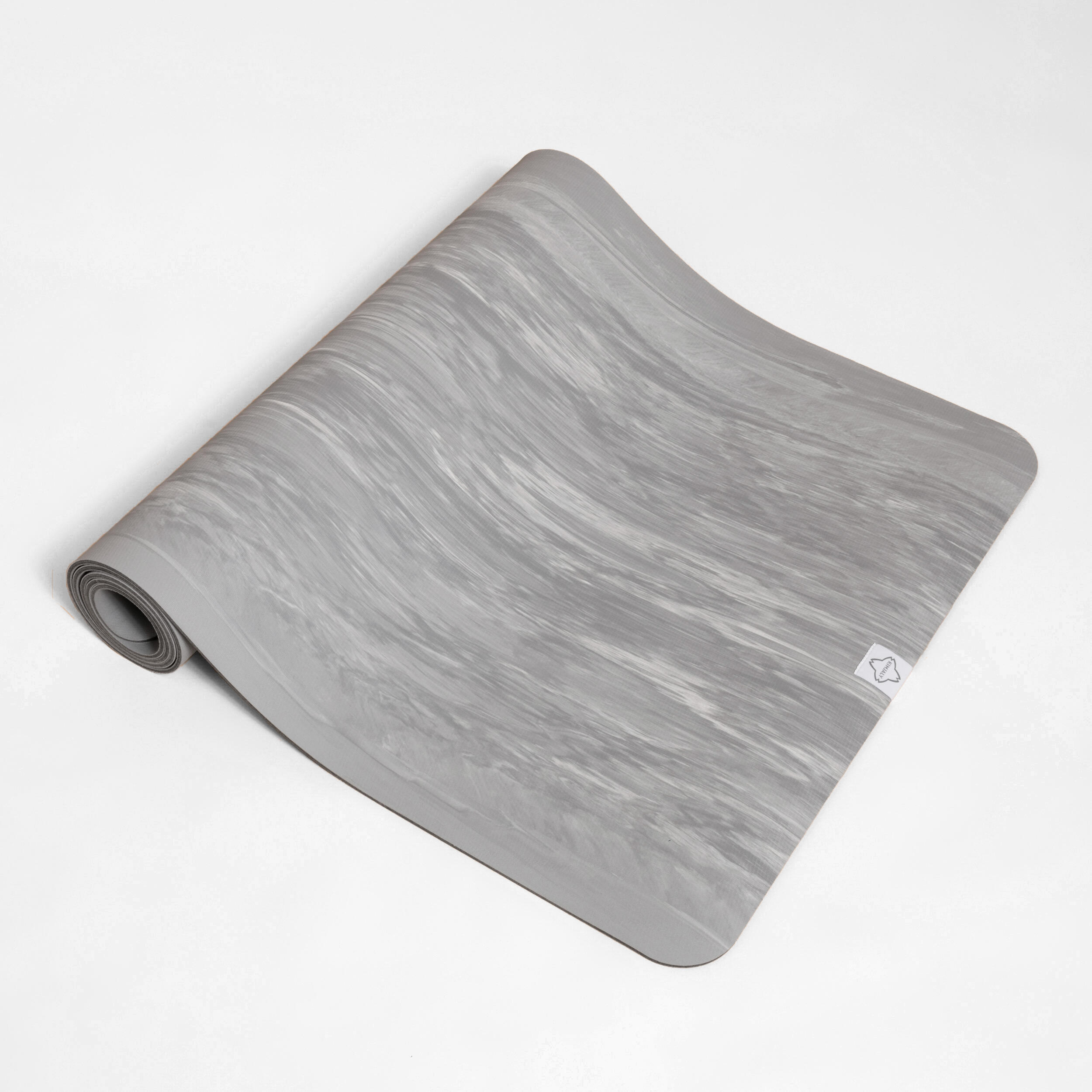 185 x 65 cm x 5 mm Yoga Mat Grip - Grey 2/5