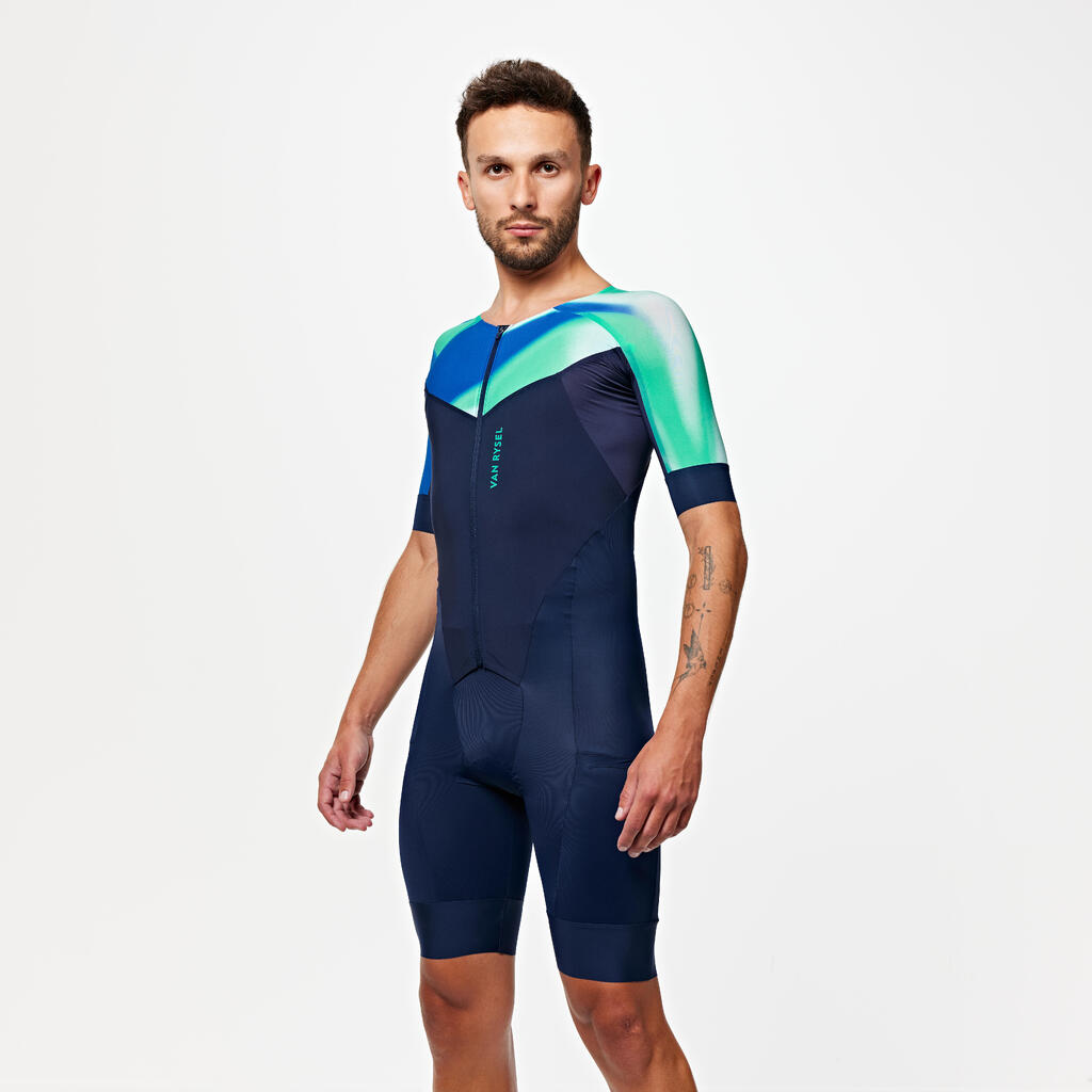 MEN'S LD TRIATHLON TRISUIT - NAVY GRADIENT