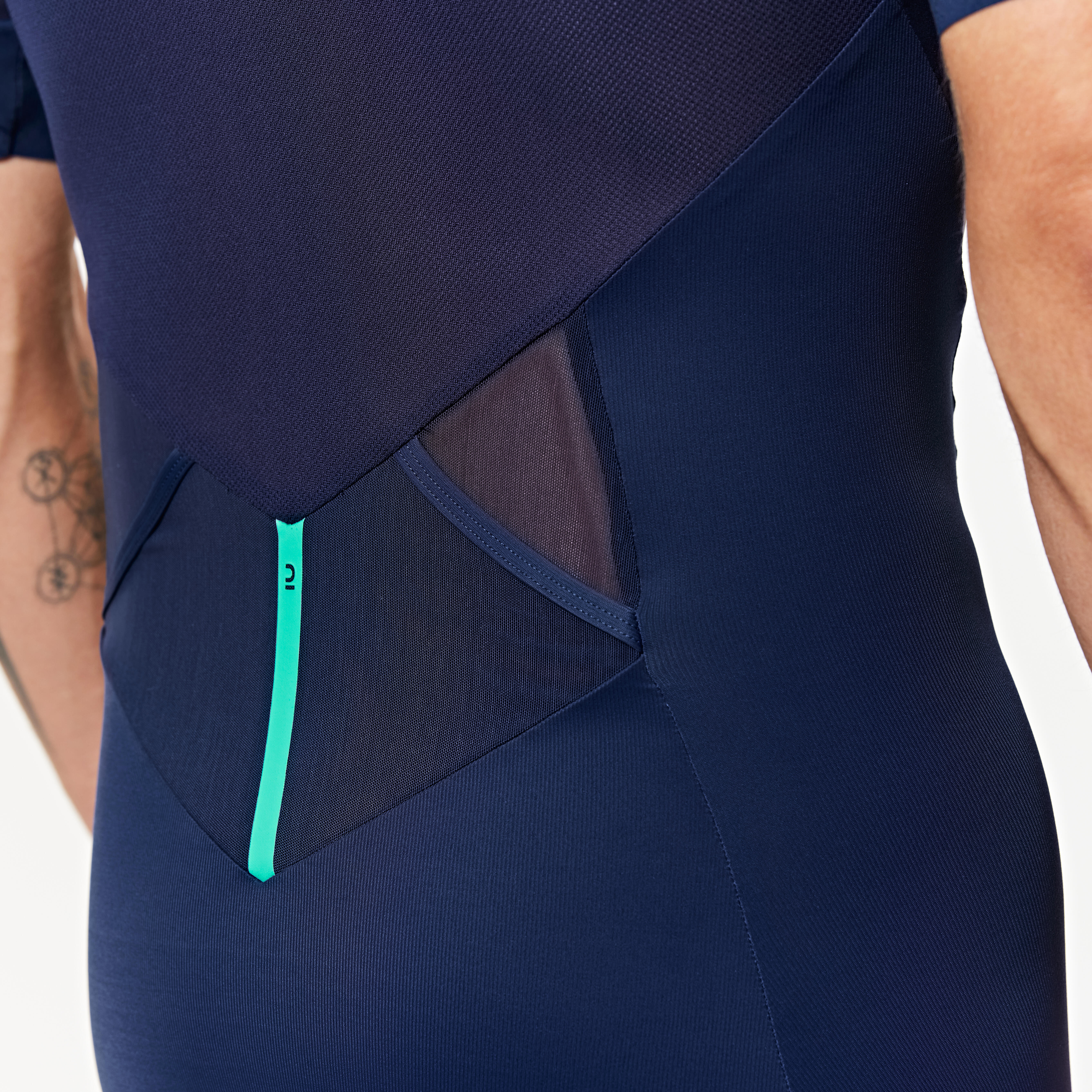 Men’s Long-Distance Triathlon Trisuit - Navy Gradient - VAN RYSEL