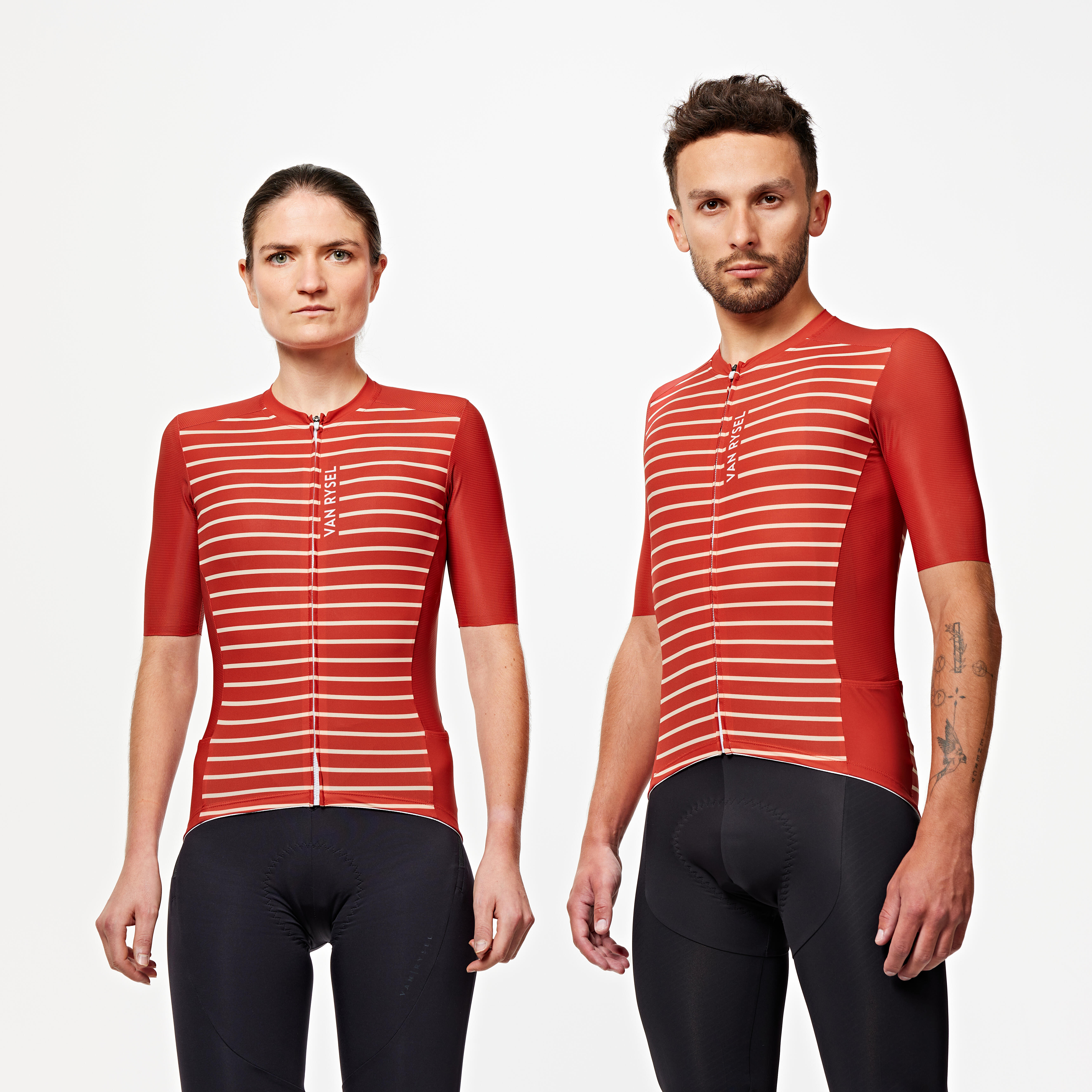 Van Rysel - Maillot De Vélo Route Manches Courtes Été Unisexe - Racer 2 - Maillot Manches Courtes - Velos Et Equipements Route - Bordeaux-rouge - 36 Xs - Decathlon