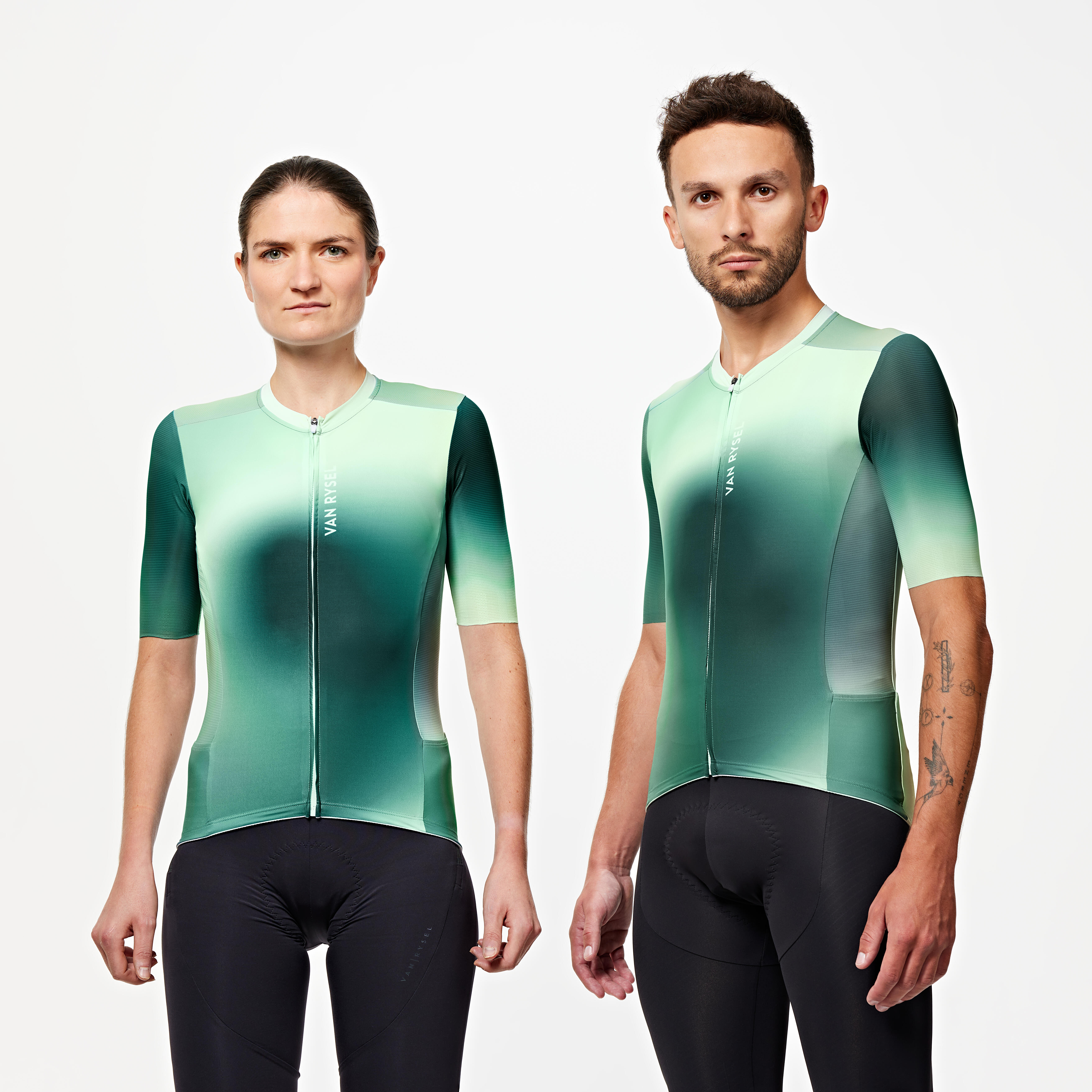 Maglia estiva unisex a maniche corte per ciclismo su strada - RACER 2