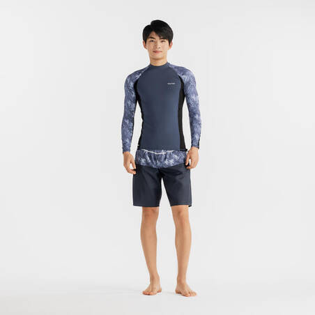 Baju Renang/Surfing Pria Anti UV 500 - Biru Navy
