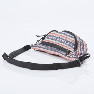 Travel Waist Bag, Multiple Compartment, 2L Capacity - Black