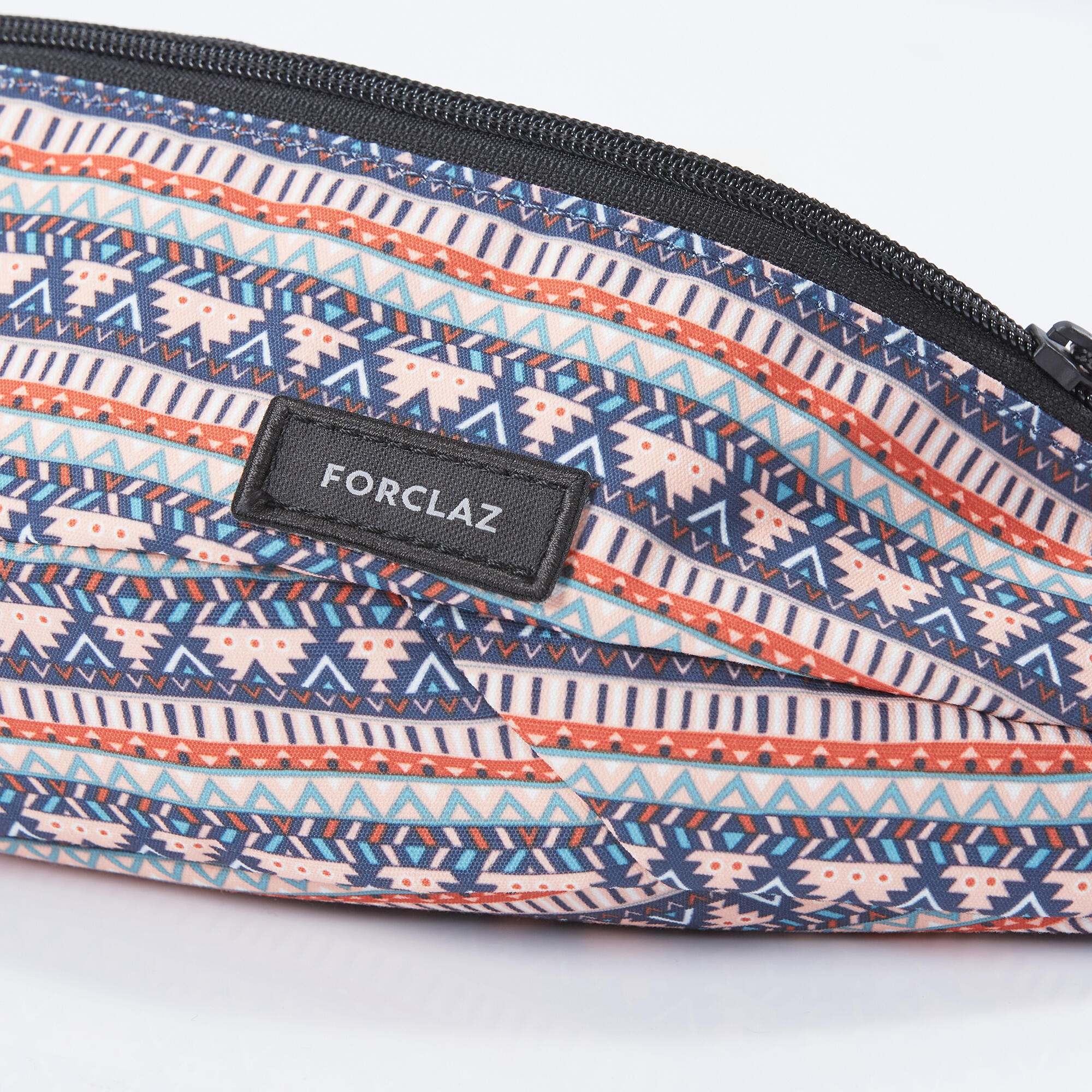 Travel Waist Bag, Multiple Compartment, 2L Capacity - Black