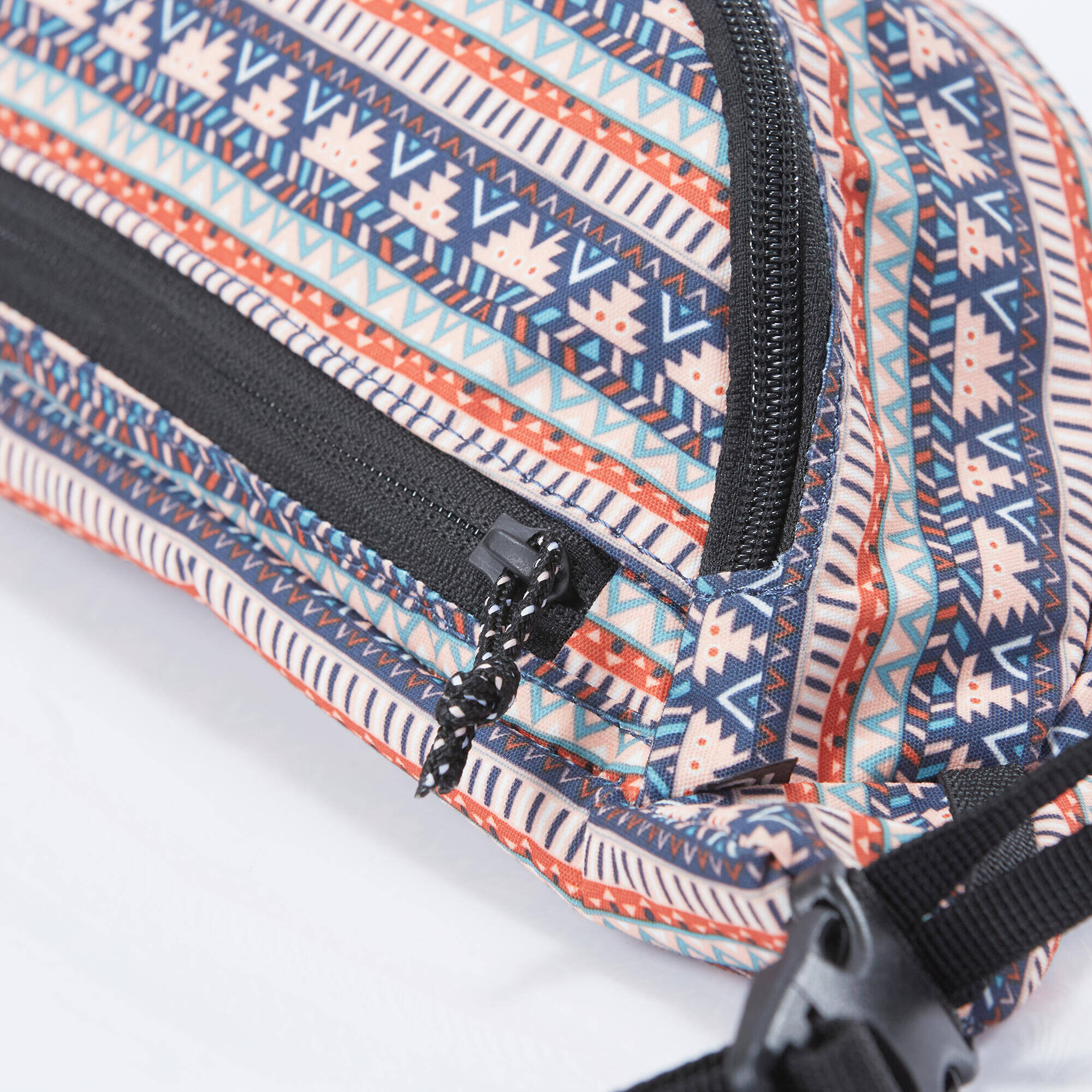 Travel Waist Bag, Multiple Compartment, 2L Capacity - Black -  5