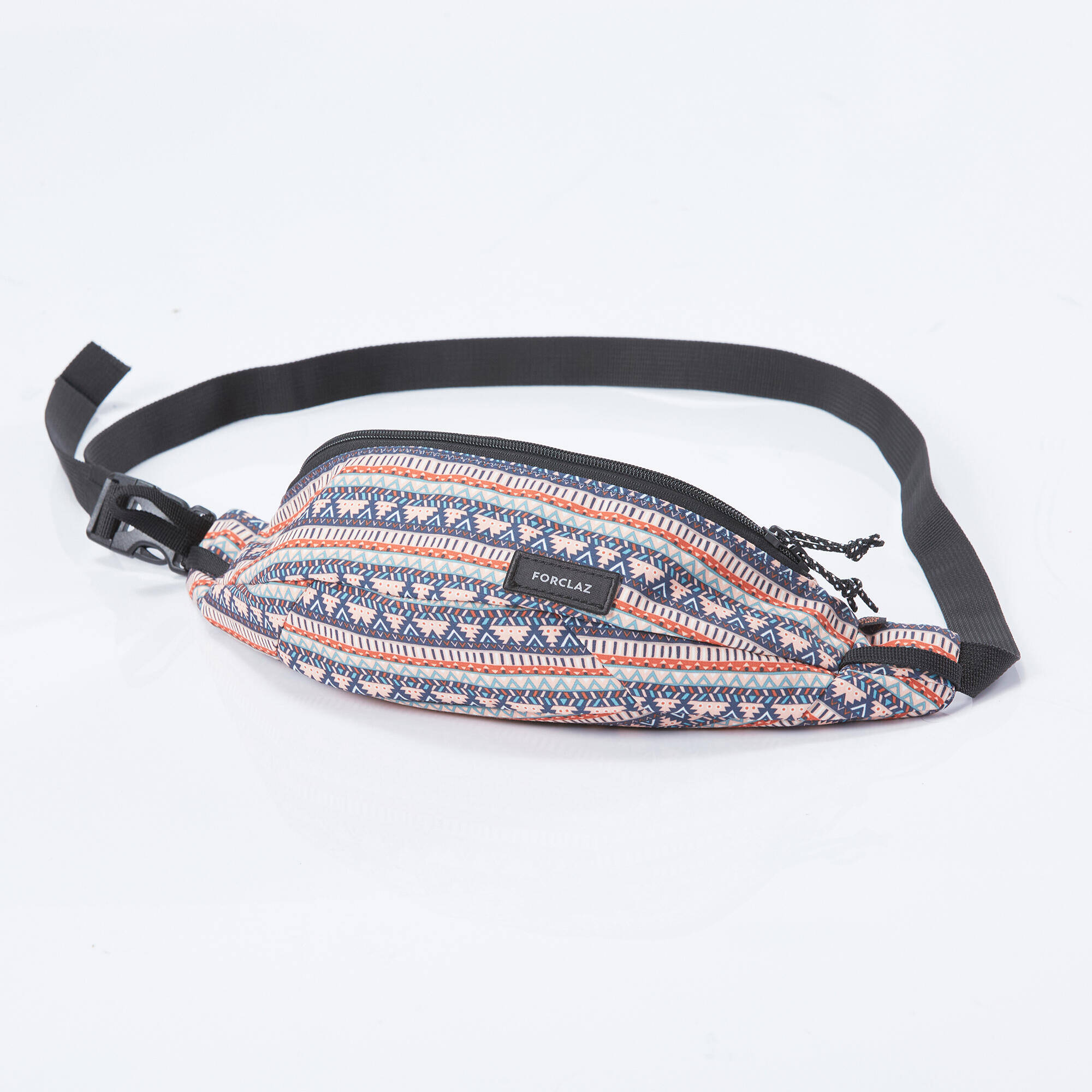 Travel Waist Bag, Multiple Compartment, 2L Capacity - Black -  4