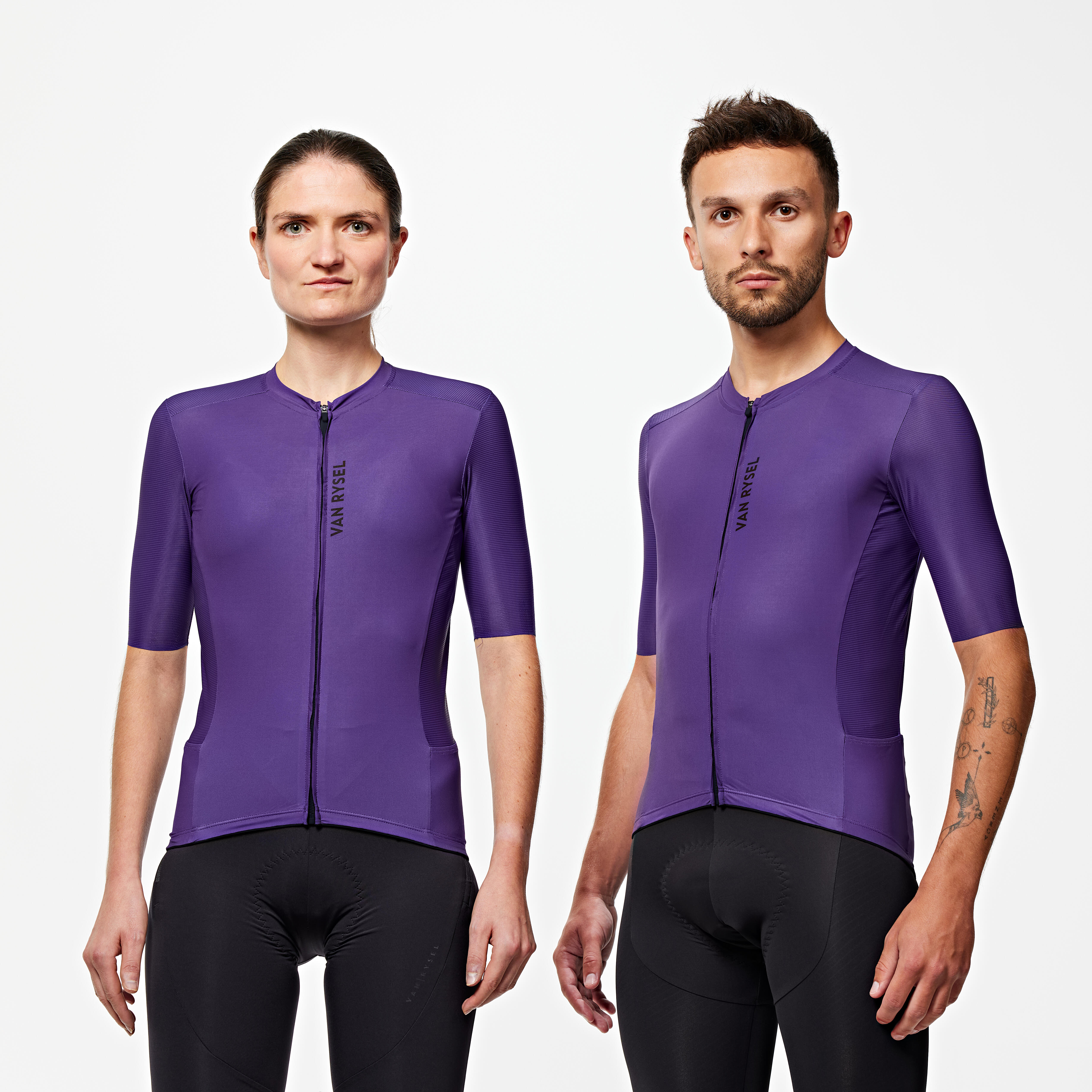 Maglia estiva unisex a maniche corte per ciclismo su strada - RACER 2