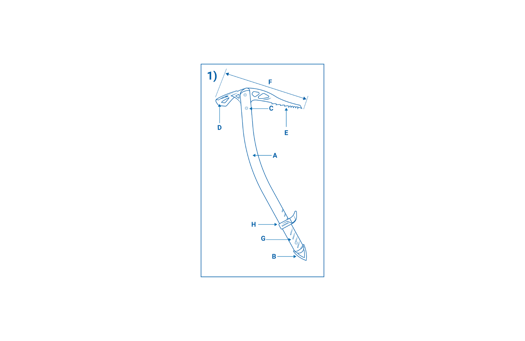 NOTICE D'UTILISATION PIOLETS SIMPLES