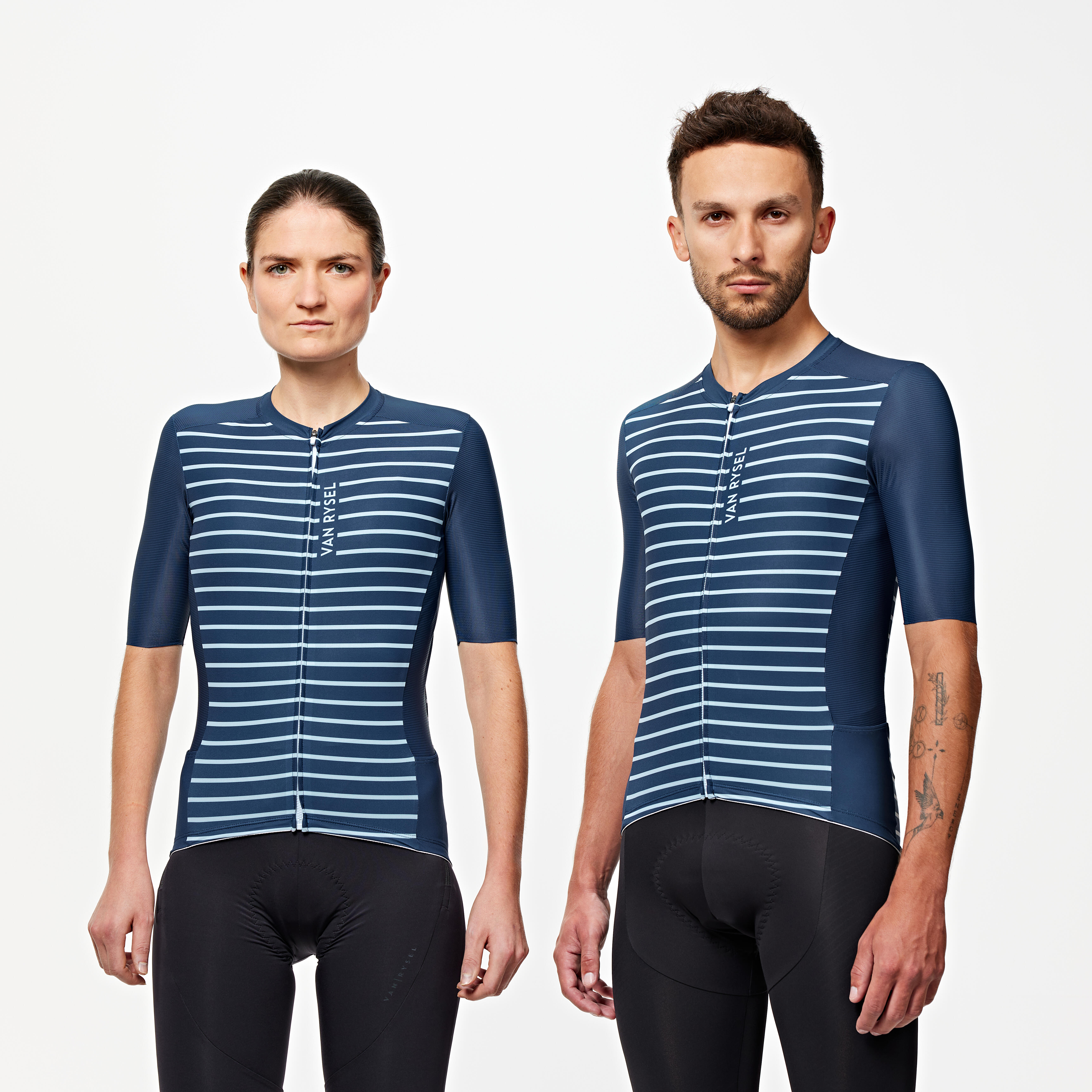 Maglia estiva unisex a maniche corte per ciclismo su strada - RACER 2