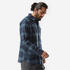 Men Checked Full Sleeve Light Flannel Shirt Blue - Travel 500