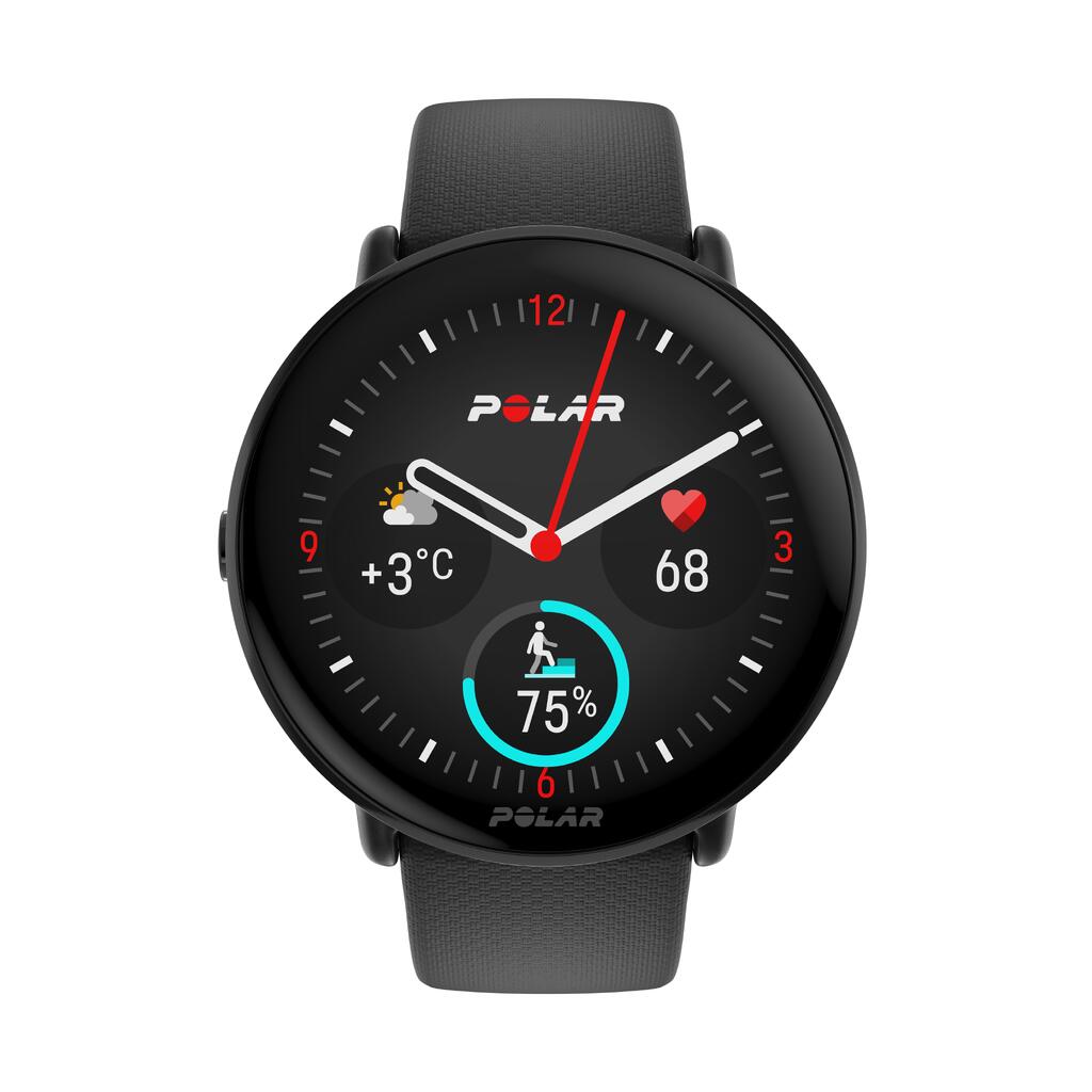 Smart hodinky zdravie/fitness Polar Ignite 3 čierne/sivé - exkluzívne Decathlon