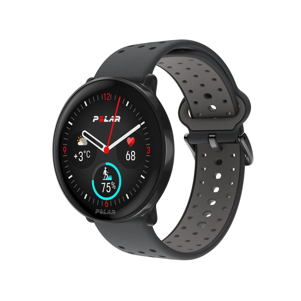 Fitness Smartwatch exklusiv DECATHLON Gesundheit - Polar Ignite 3 schwarz/grau 