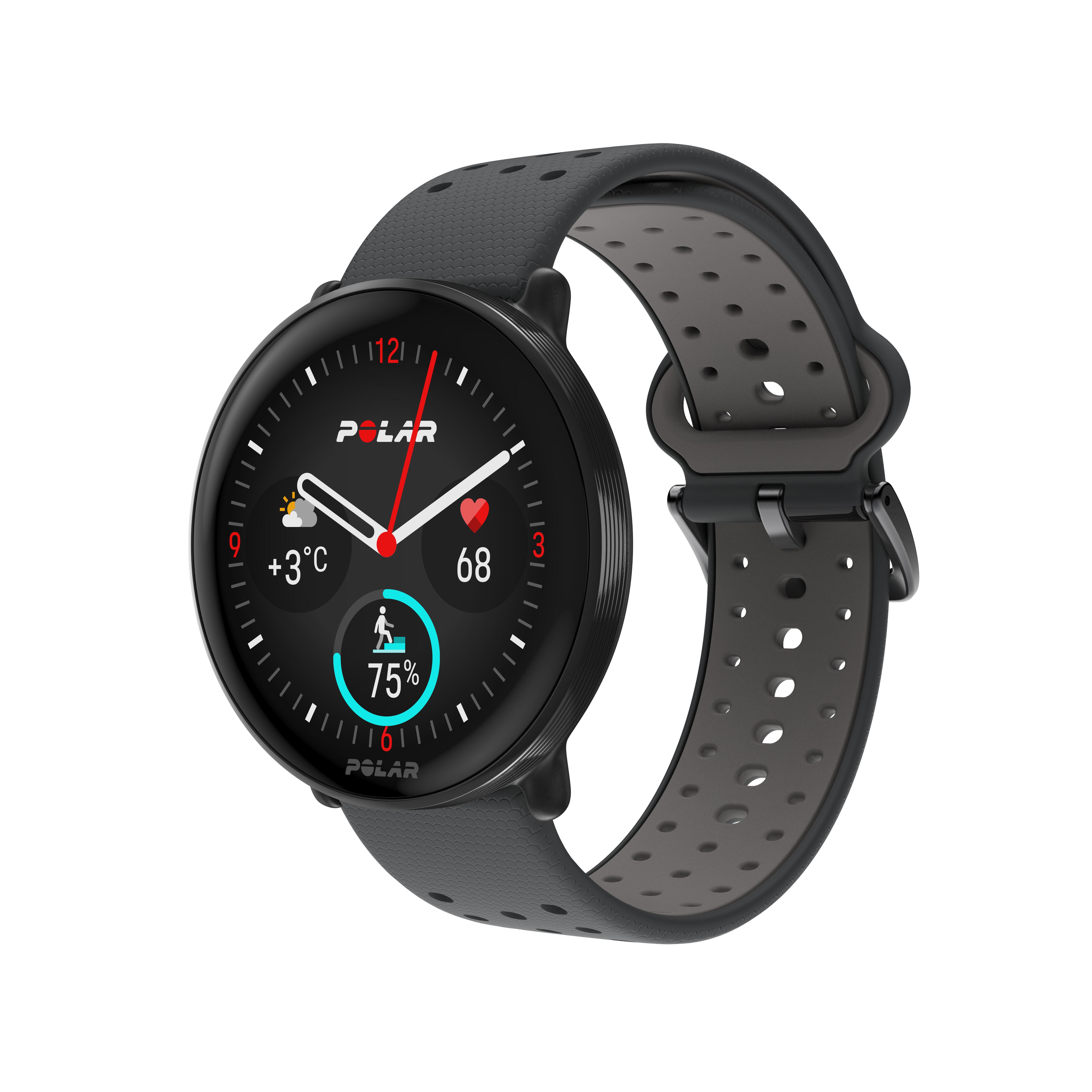 Reloj inteligente salud fitness Polar Ignite 3 Negro gris Exclusivo Decathlon Decathlon