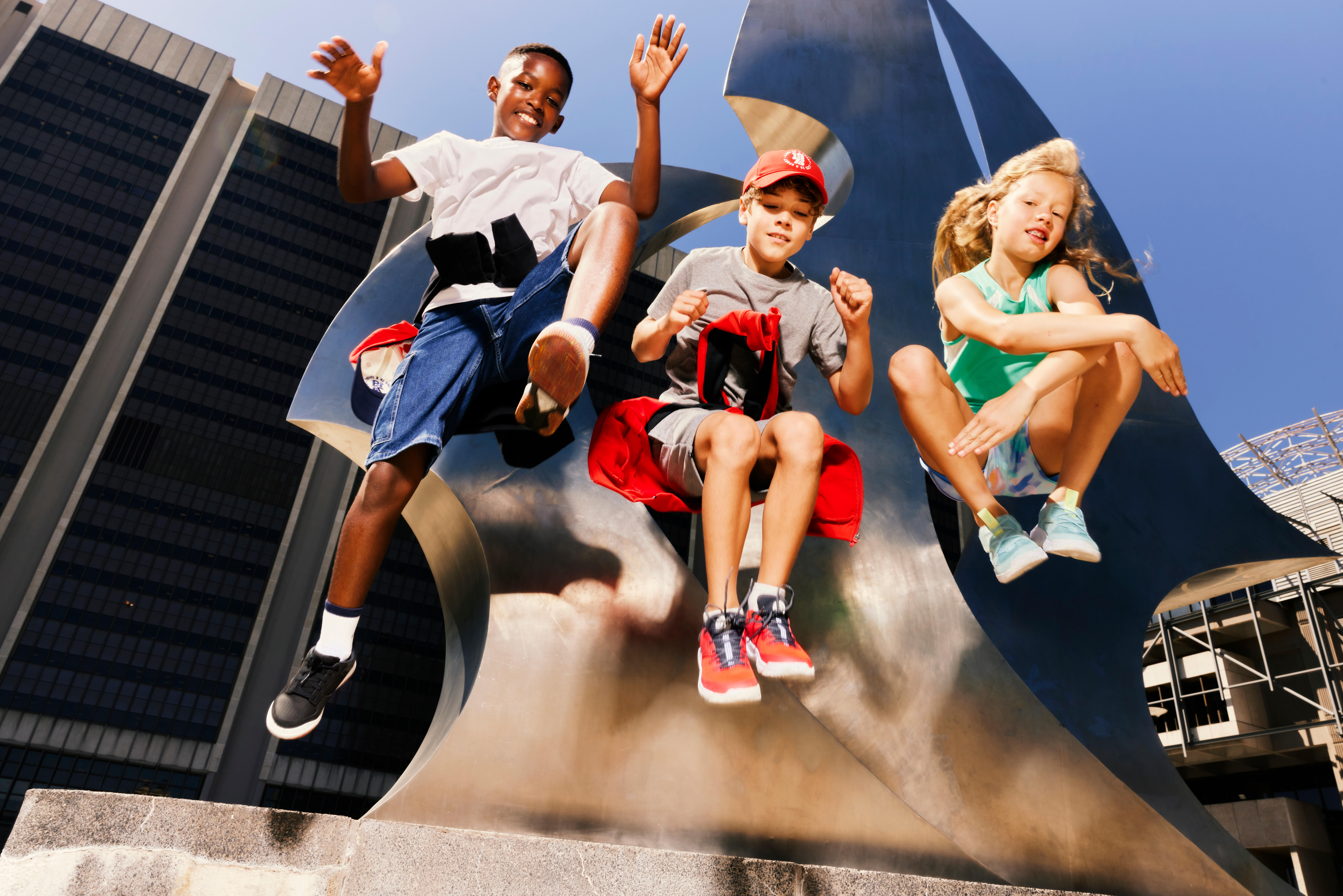 Kids' Hook and Loop Shoes – Playventure City - DECATHLON