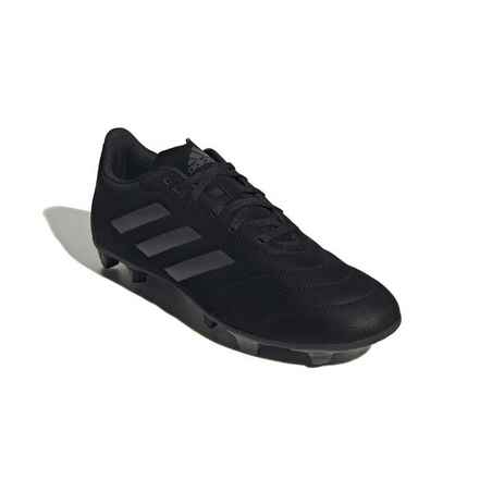 Guayos de fútbol terreno firme para Adulto Adidas Goletto VIII negro