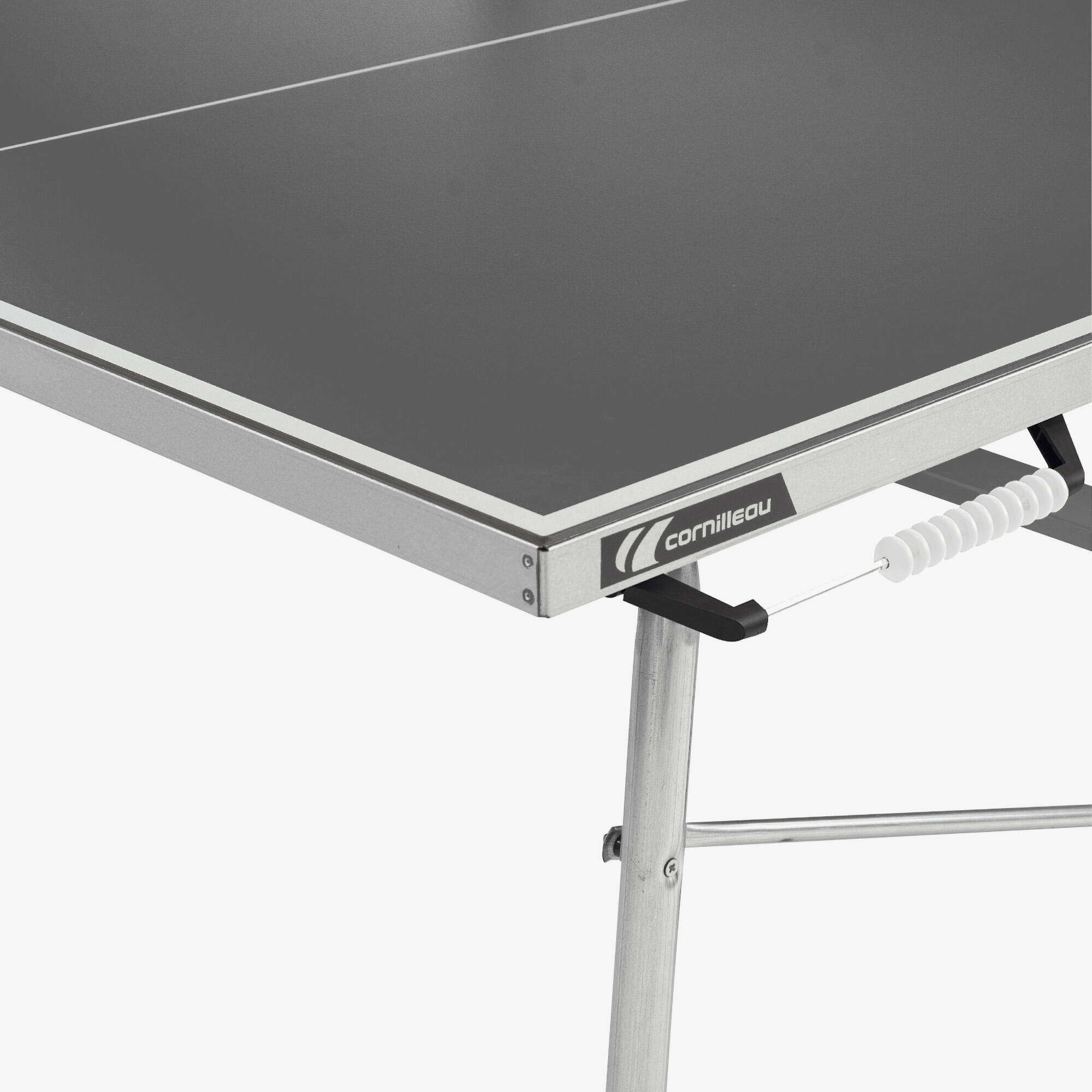 Recreational Table Tennis Table Advanced Outdoor - Grey 6/10