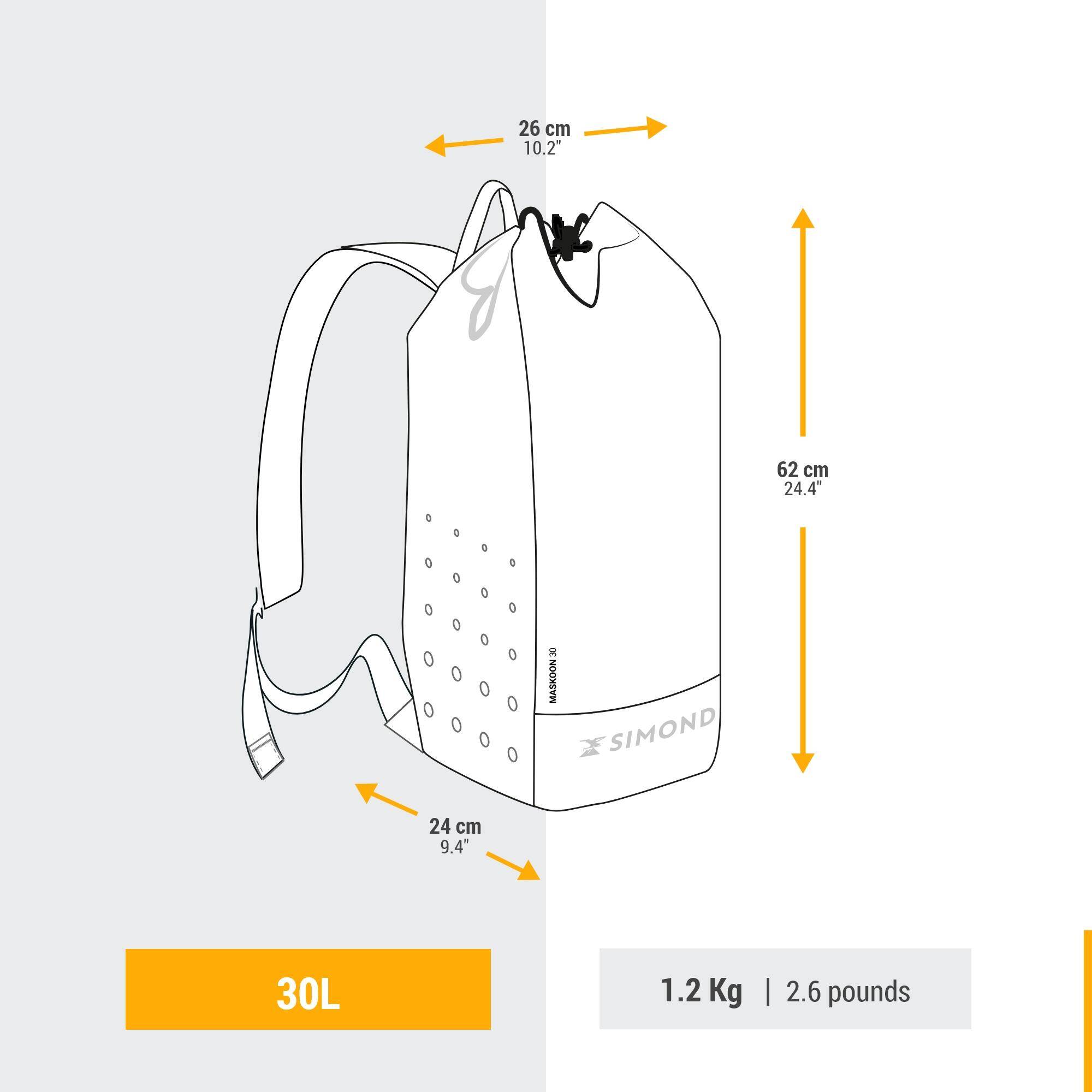 Simond Mk 30 L canyoning backpack -  3