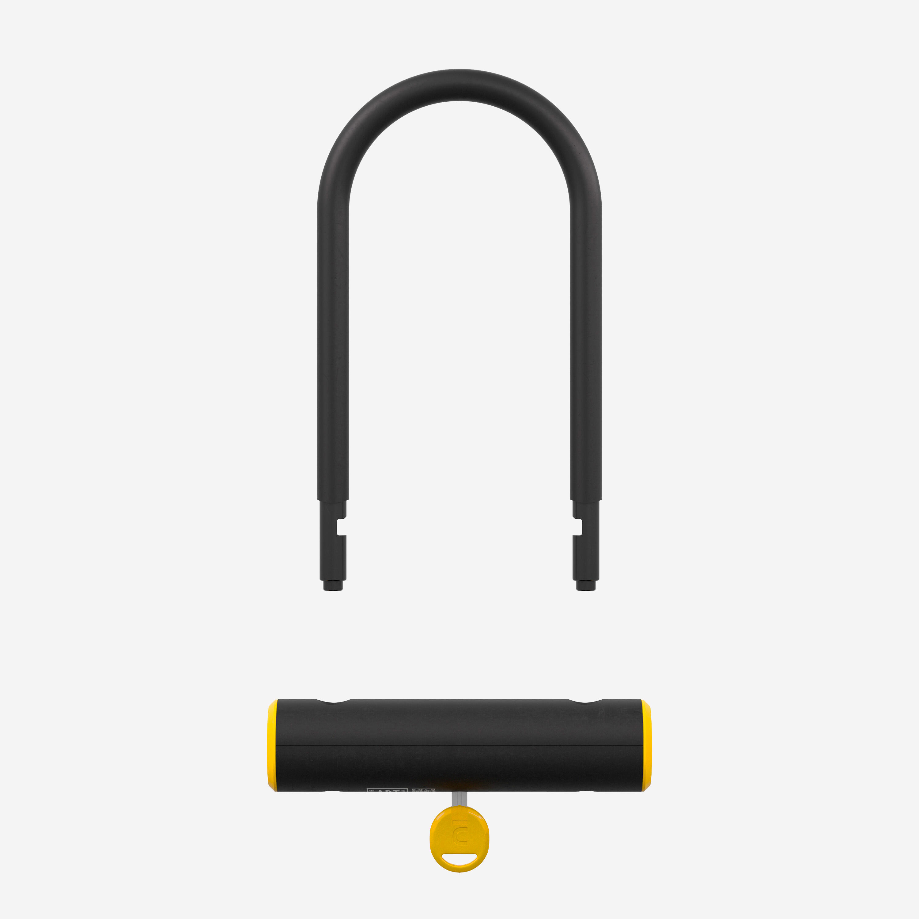 Bike U-Lock + Cable Set – 900M ART2 - DECATHLON