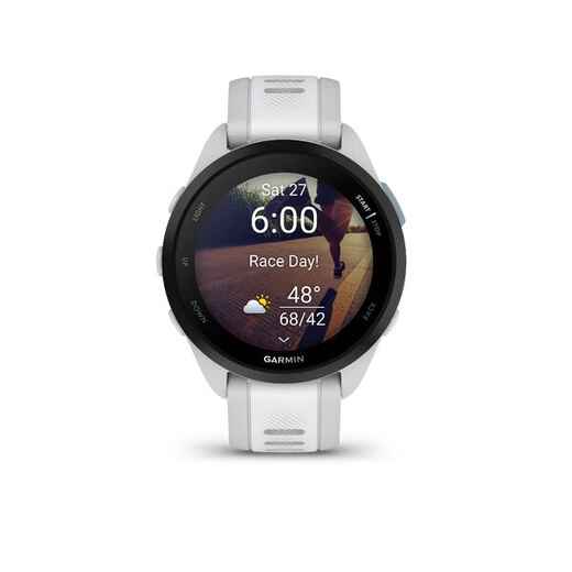 
      GPS-Uhr Smartwatch - Garmin Forerunner 165 hellgrau/weiss 
  