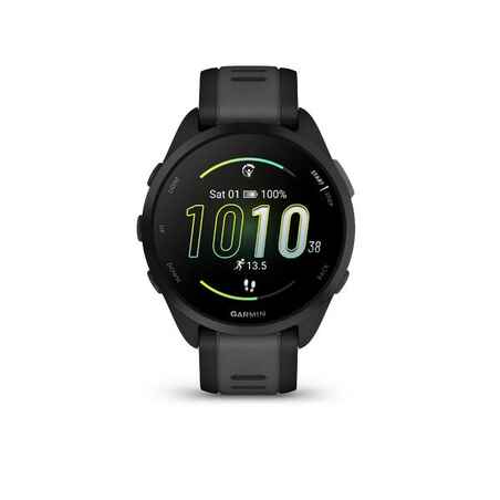 GARMIN FORERUNNER 165 MUSIC GPS smartwatch - BLACK / DARK GREY