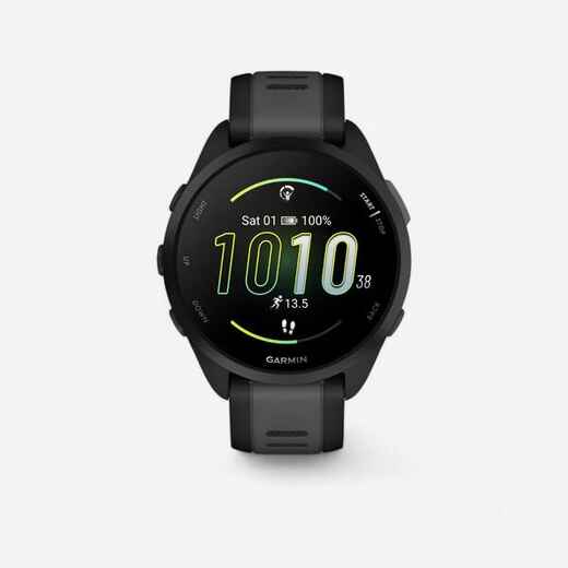 
      GPS išmanusis bėgimo laikrodis „Garmin Forerunner 165“, juodas, tamsiai pilkas
  