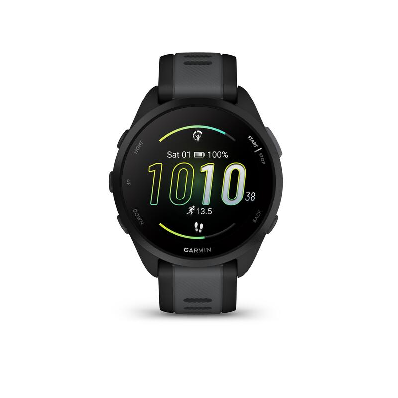 Smartwatch GPS Garmin FORERUNNER 165 MUSIC nero-grigio scuro