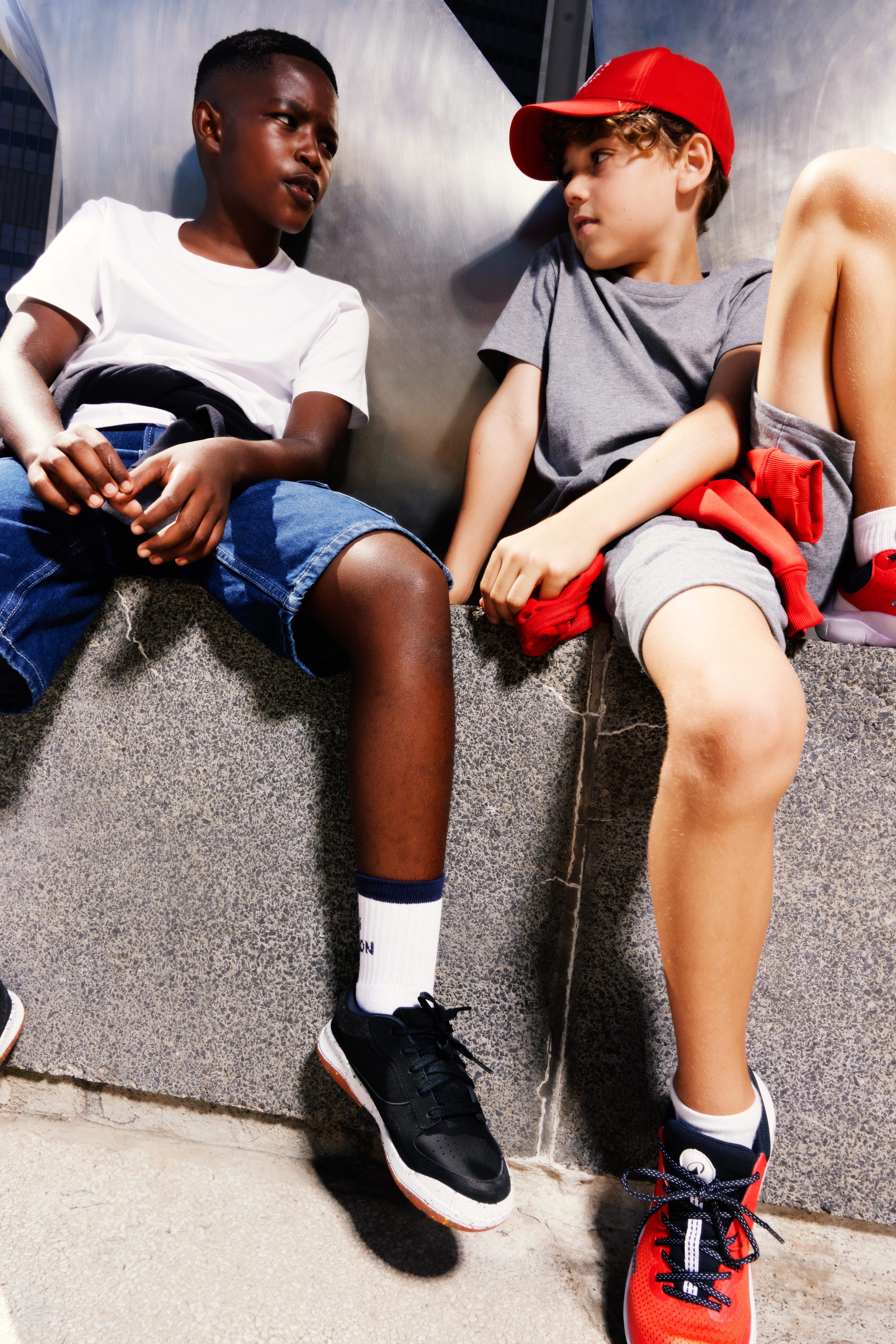Kids' Hook and Loop Shoes – Playventure City - DECATHLON