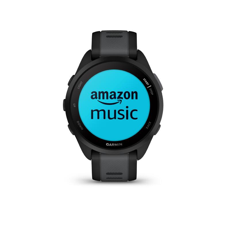 Akıllı Saat - Siyah/Koyu Gri - GPS Garmin Forerunner 165 Music
