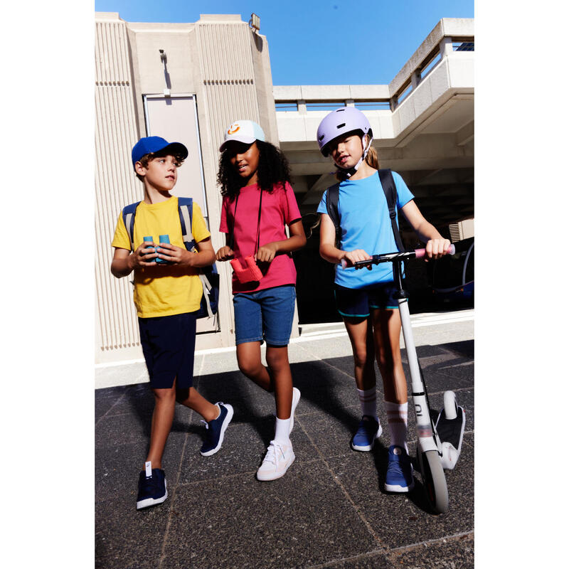 Casquette enfant respirante réglable mixte, bleu